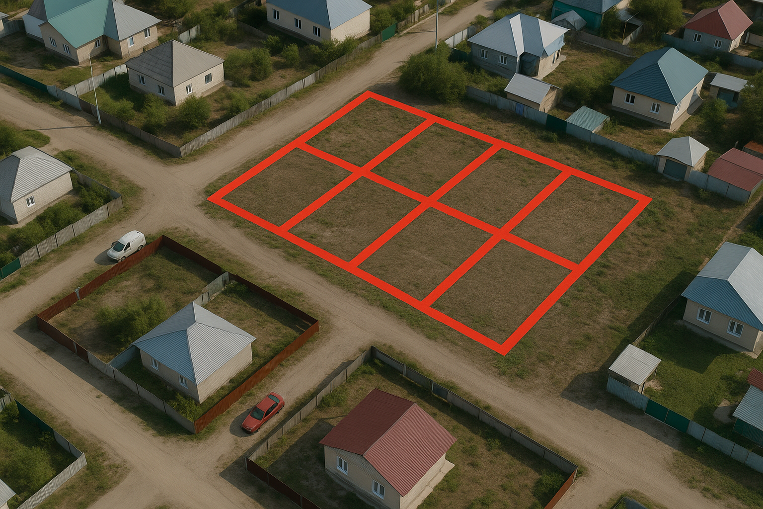 Пять земельных участков выставят на аукцион в Уральске